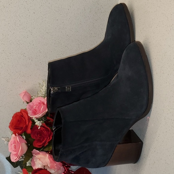 ALBERTO FERMANI suede leather booties (sz EU 36.5 US 6) - Picture 1 of 9